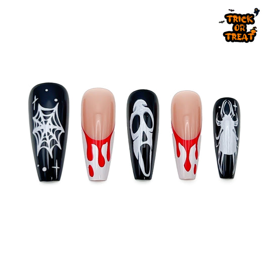 Spider Bloody Droplets-Coffin Nails