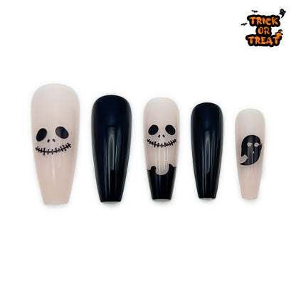 Black Skull Magic-Coffin Nails